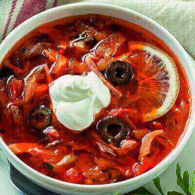 Солянка мясная
