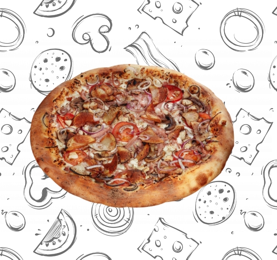 Пицца Четыре сезона микс 1,8кг ЧП