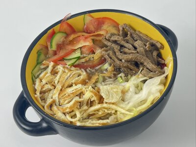 Куксу с говядиной холодный