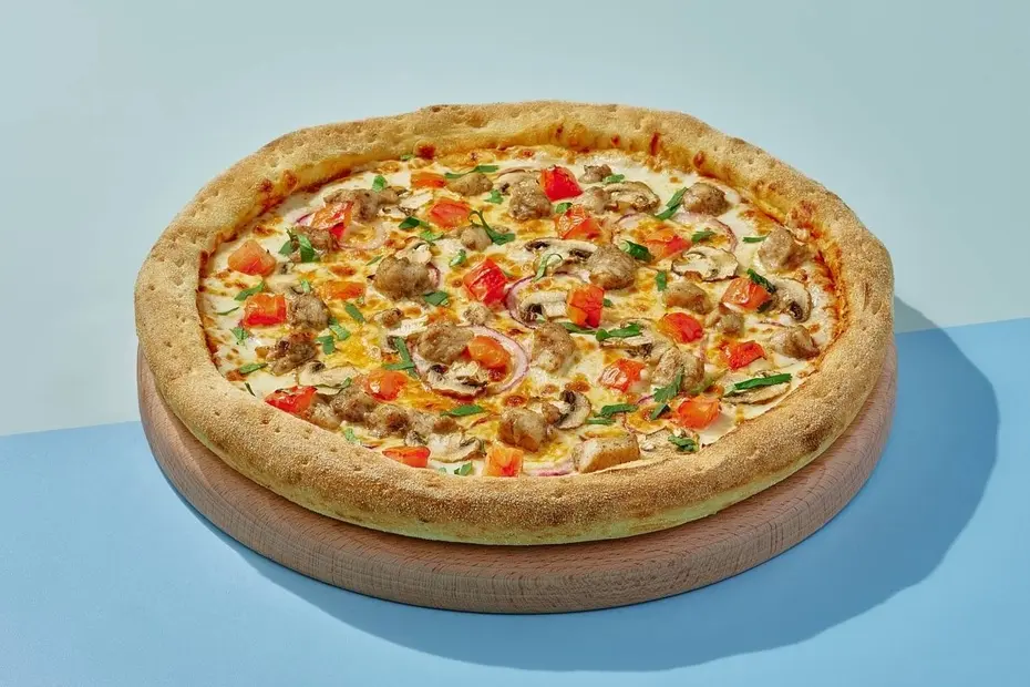 Пицца «Том ям с курицей» 30 см (традиц)