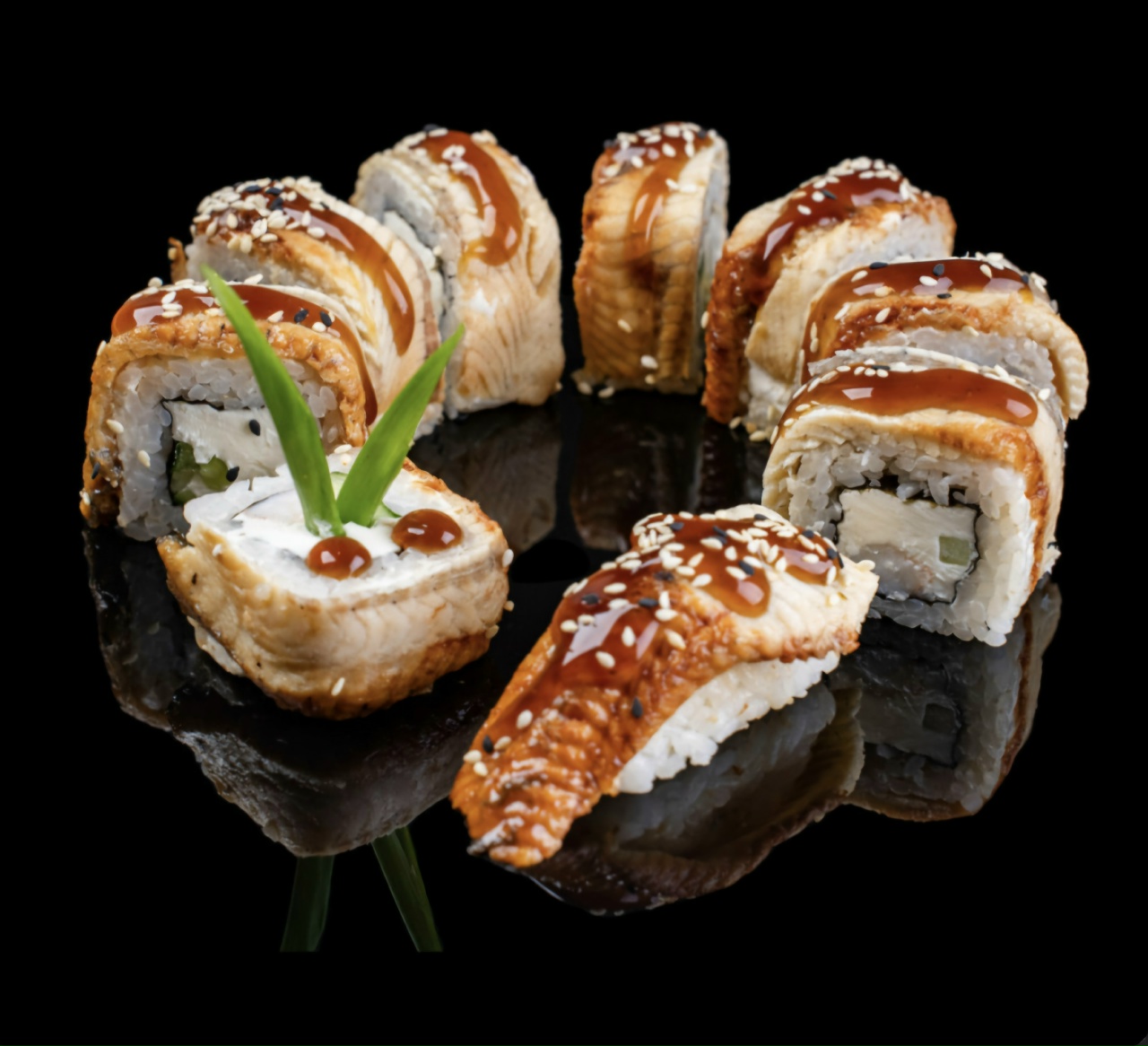 Дабл угорь ролл