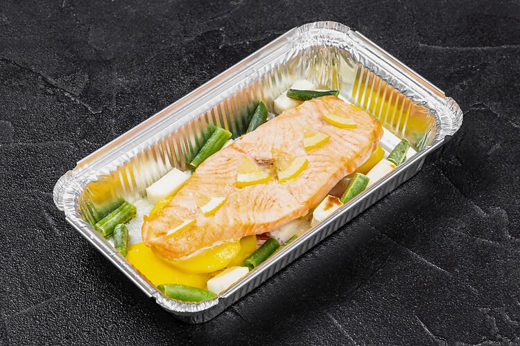 Лосось на гриле