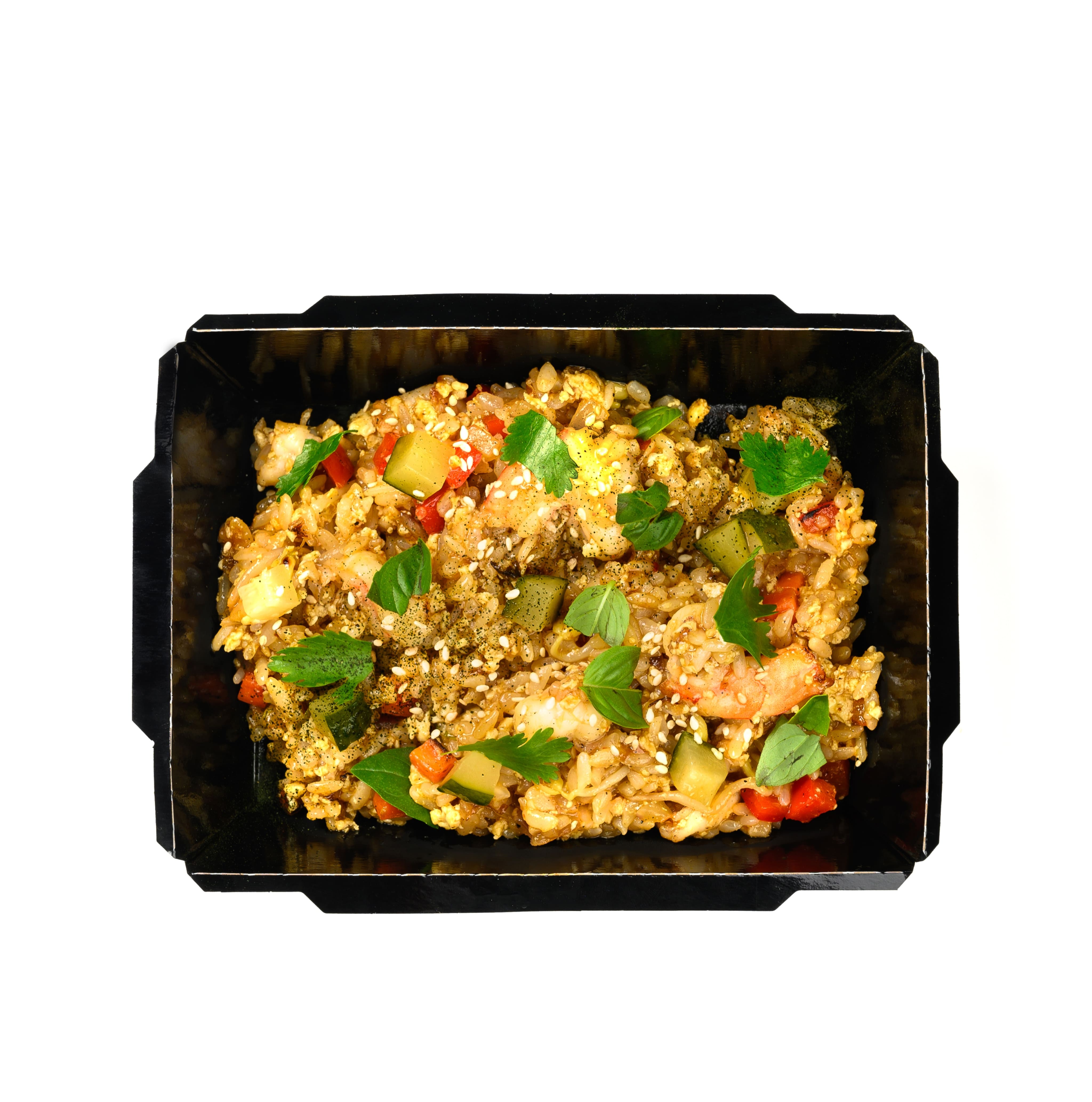 Пряный рис с цыпленком