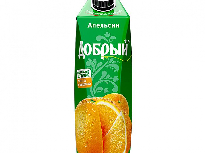 Сок Апельсин 1л.