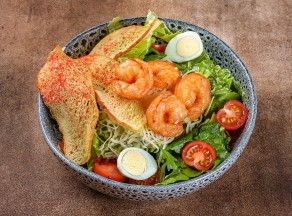 Цезарь с креветками