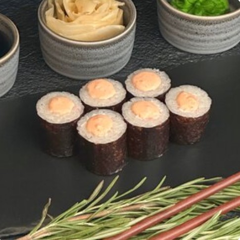 Ролл с крабом
