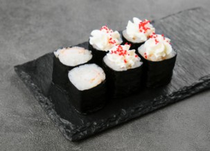 Мини-ролл с креветкой