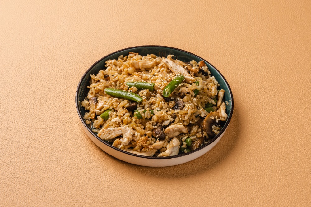 Рис с куриным филе