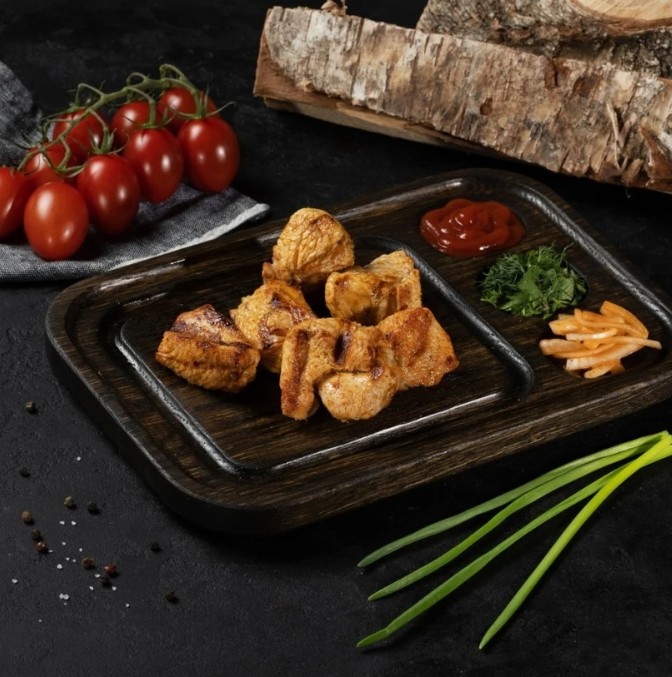 Шашлык из филе индейки