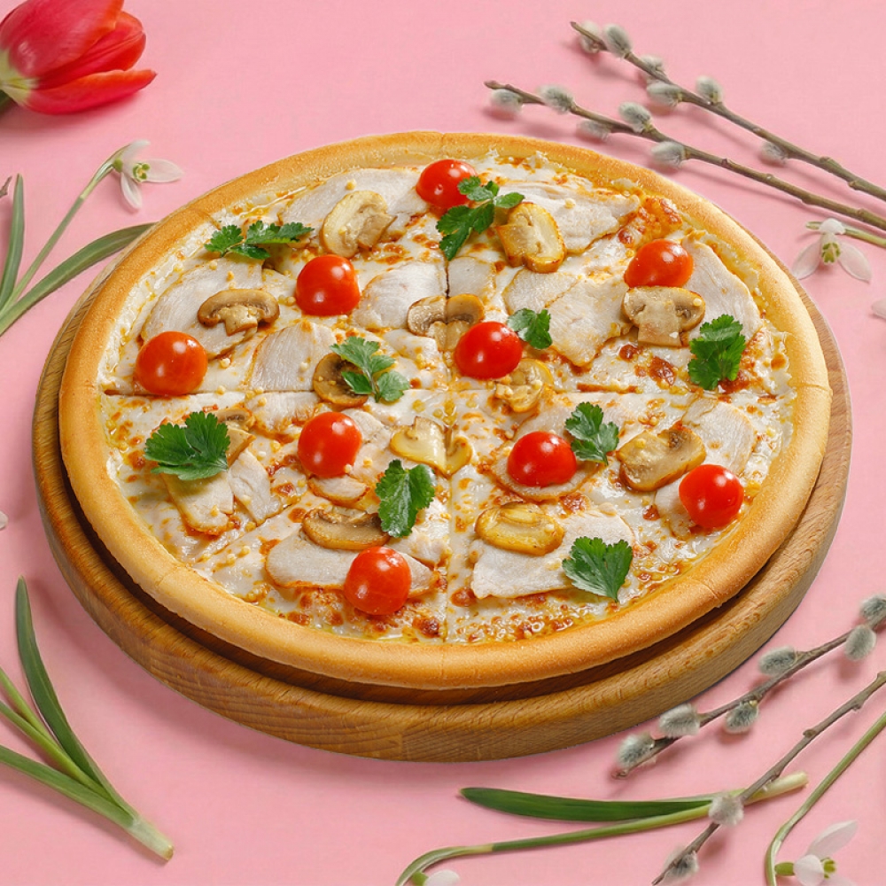 Том ям с курицей средняя