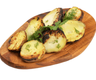 Картофель на мангале