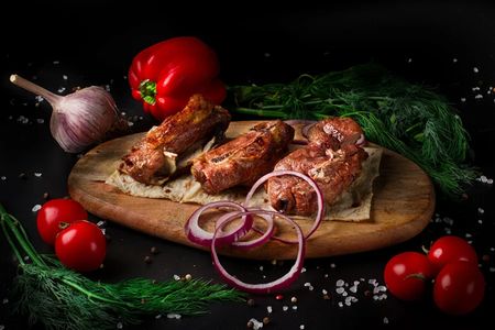 Шашлык из бараньей мякоти