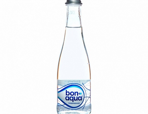 Bon Aqua с газом в стекле