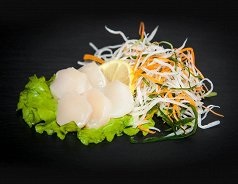 Сашими морской гребешок