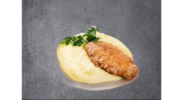 Бабушкина котлетка с картофельным пюре