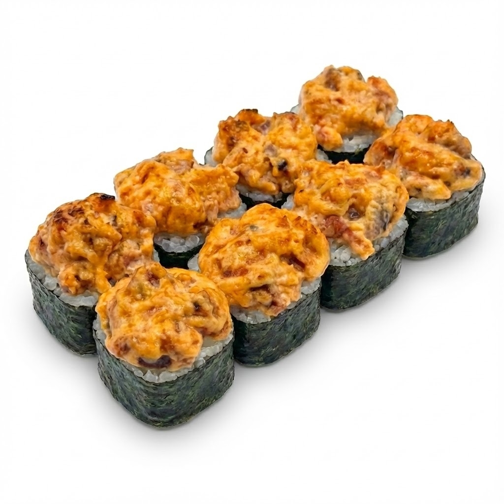 Горячий тартар с лососем