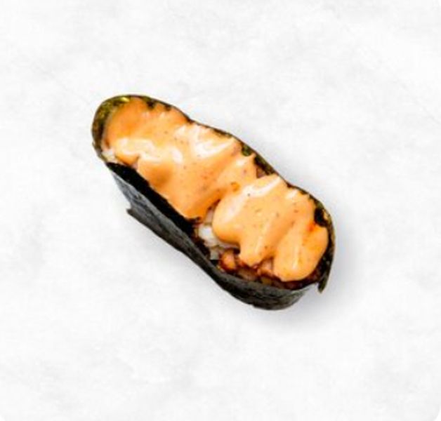 Суши лосось и спайси