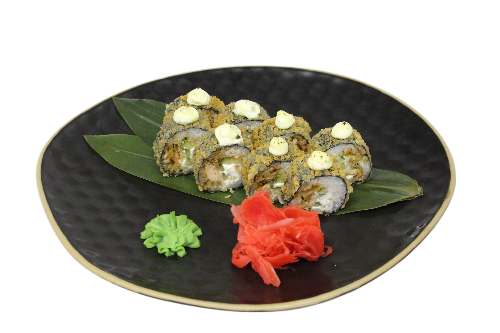 Темпура-ролл семгой