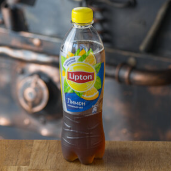 Lipton Черный чай Лимон 500 мл
