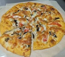 Курица и грибы 33 см
