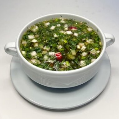 Окрошка на квасе