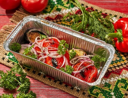 Шашлык из овощей
