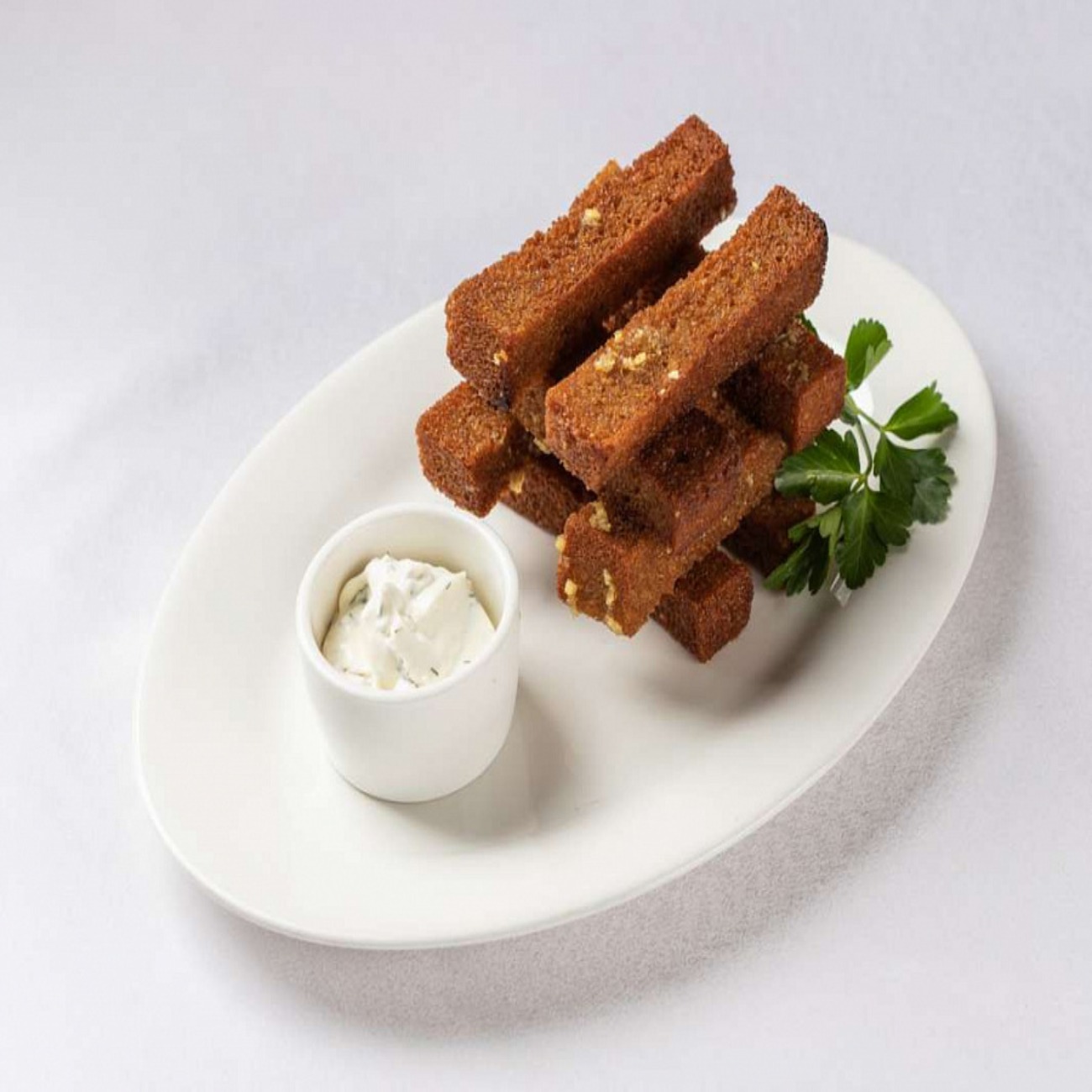 Гренки Чесночные