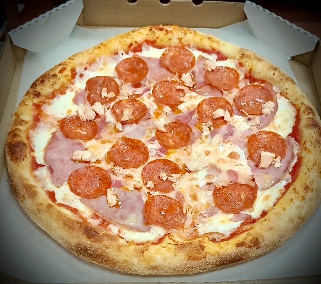 Пицца  мясной микс 33см