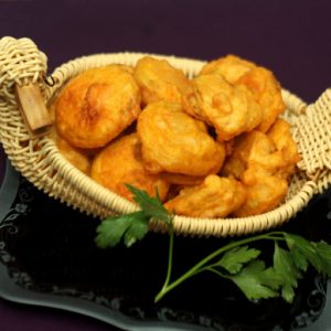 №202 Баклажан фарширов. в кляре 500г