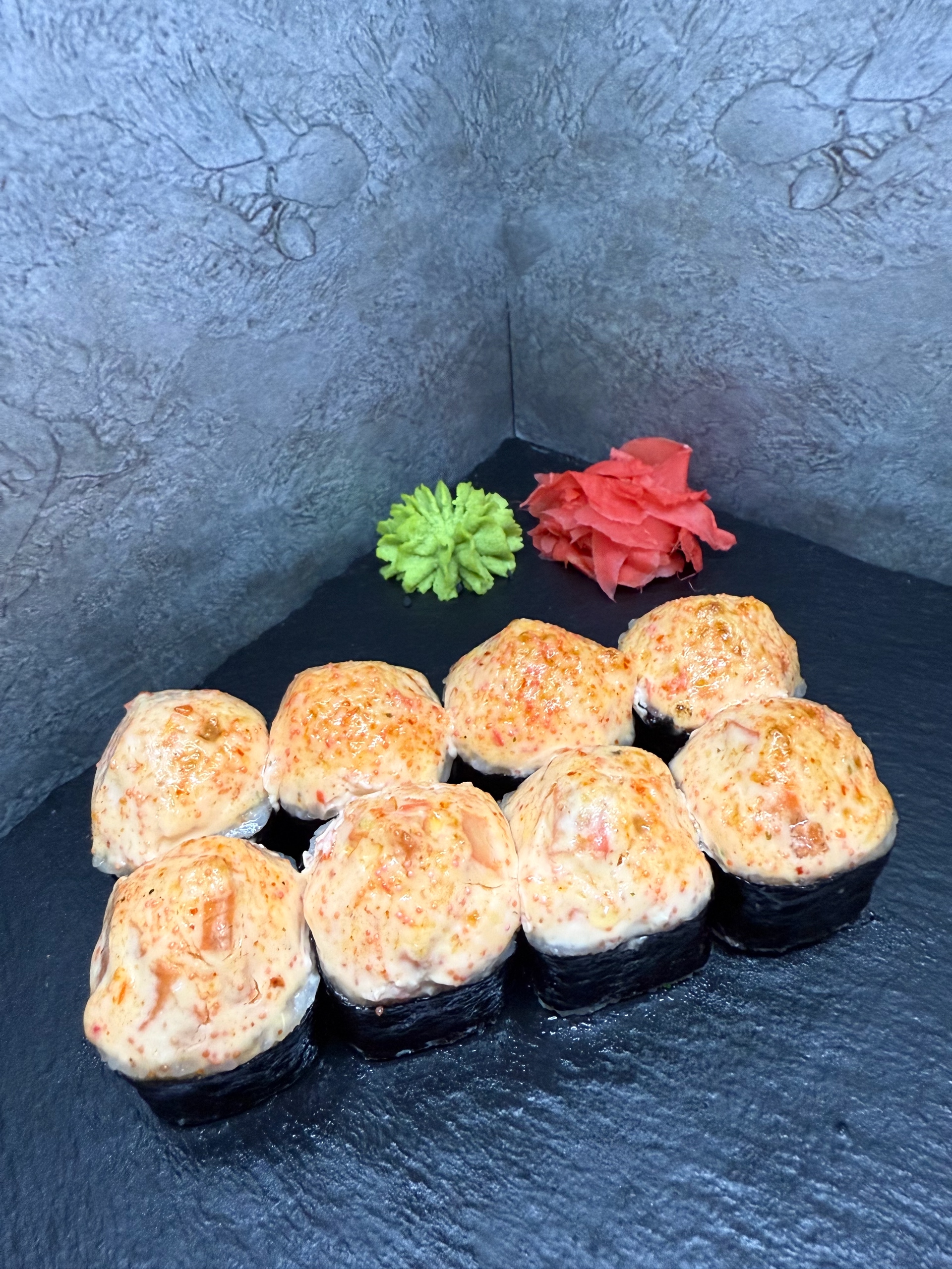 С окунем и креветкой