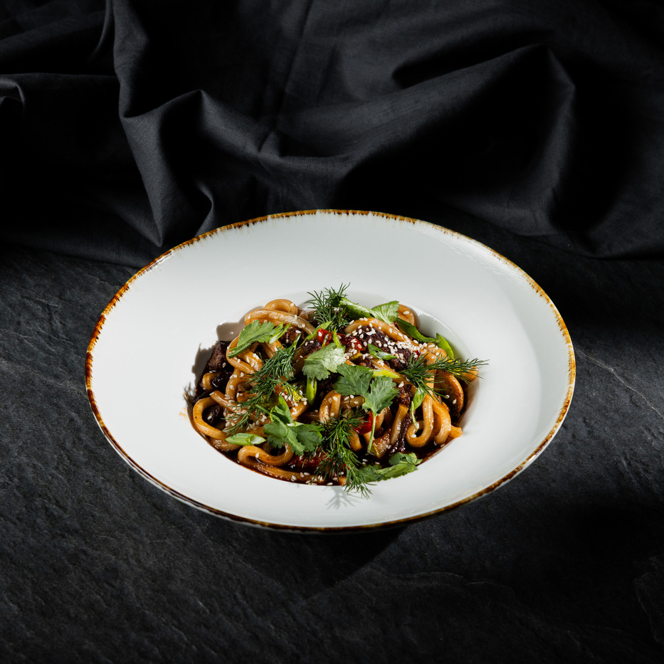 Wok с говядиной