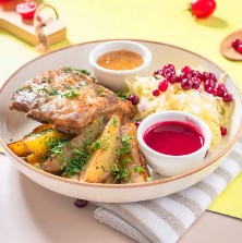 Свиные рёбрышки в медовом маринаде