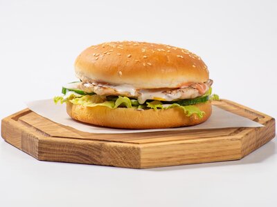 Бургер с курицей