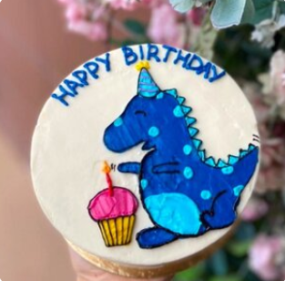 Бенто М Динозаврик (начинка на выбор)