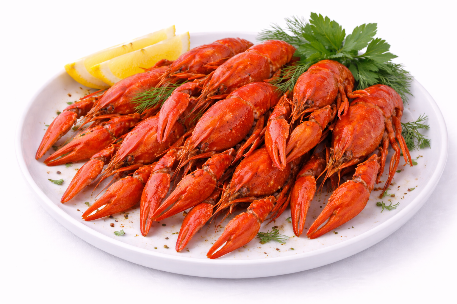 Свежесваренные раки