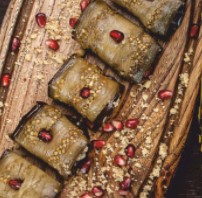 Баклажаны с ореховой пастой