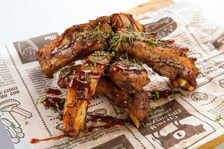 Рёбрышки барбекю