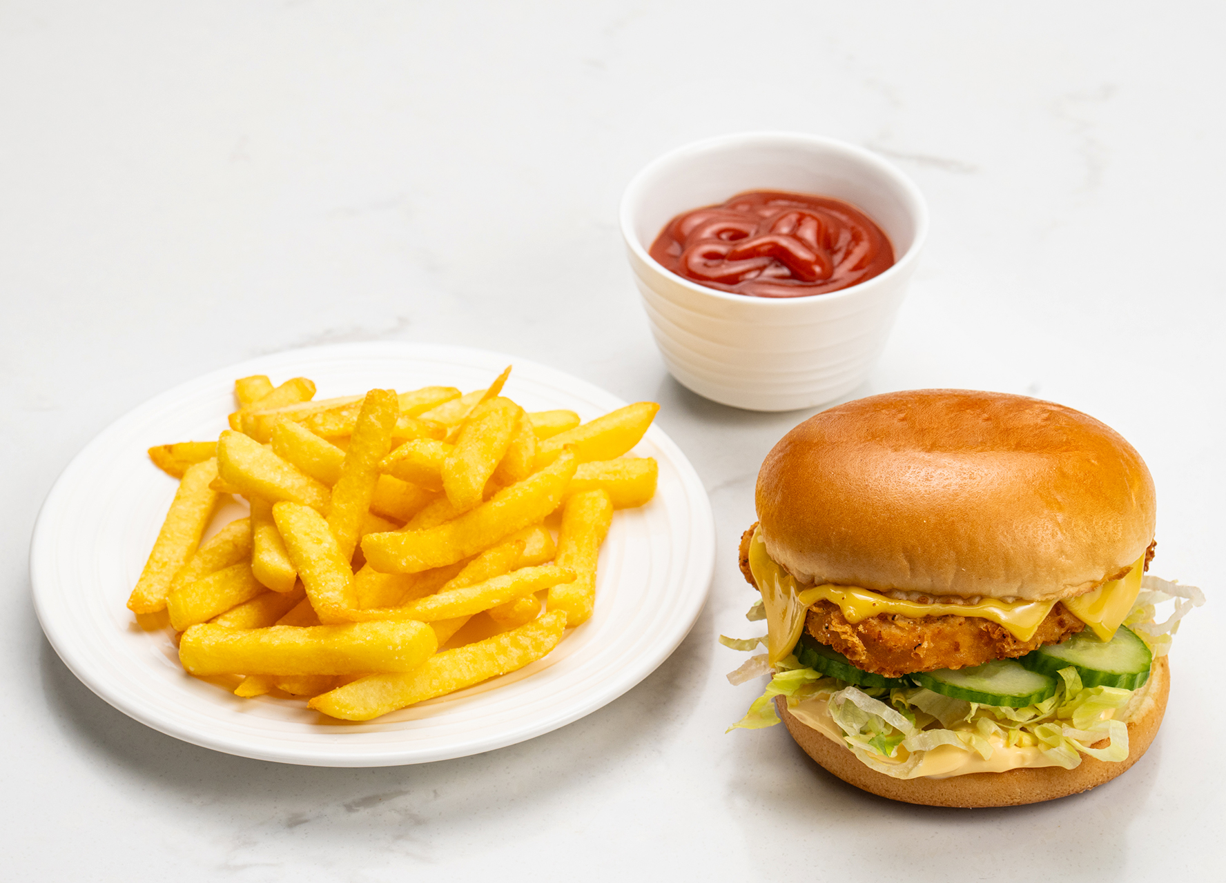 Бургер с курочкой