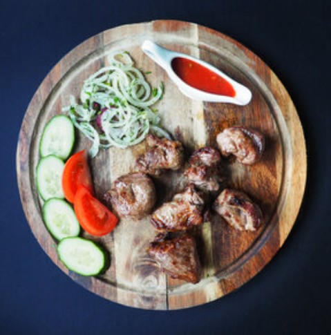 Шашлык из мякоти баранины