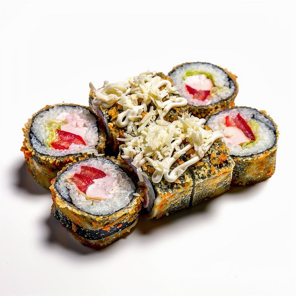 Темпура Цезарь с курочкой