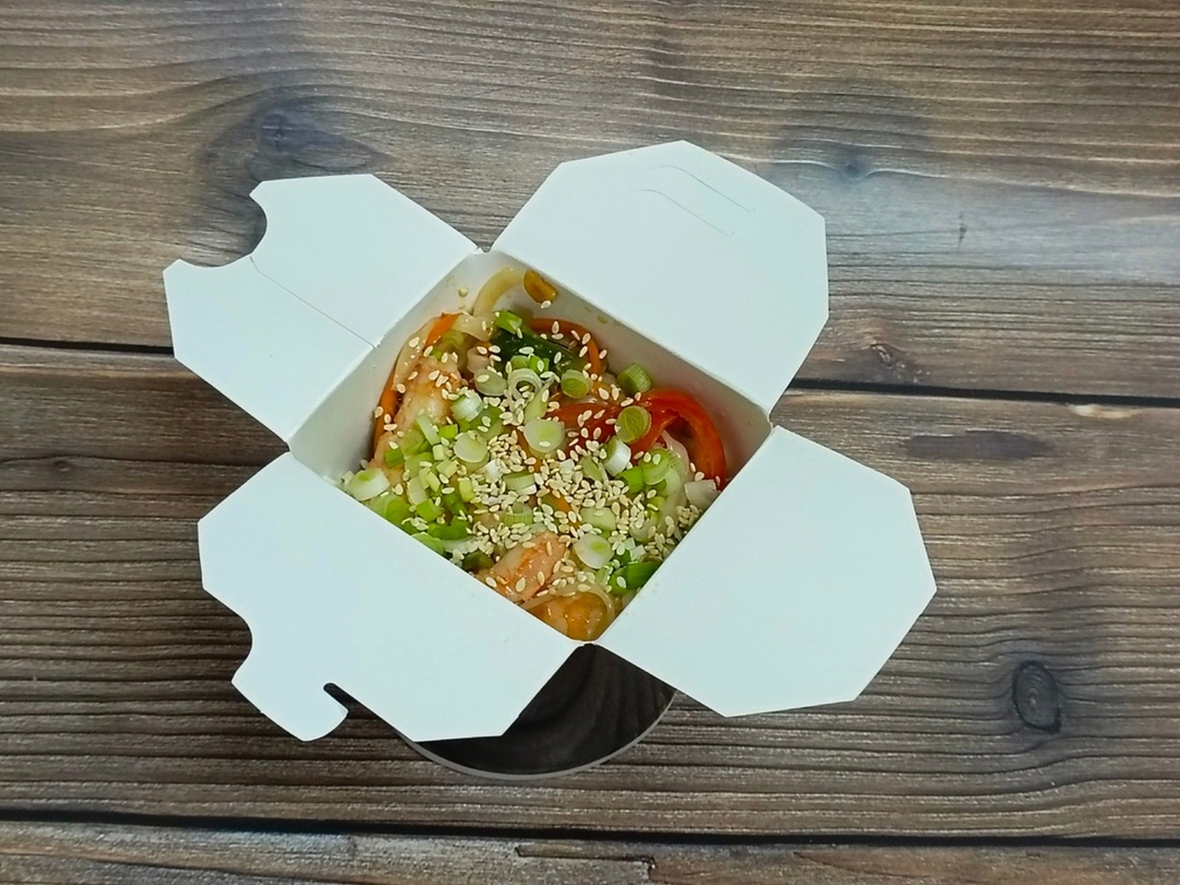 Эби wok удон терияки