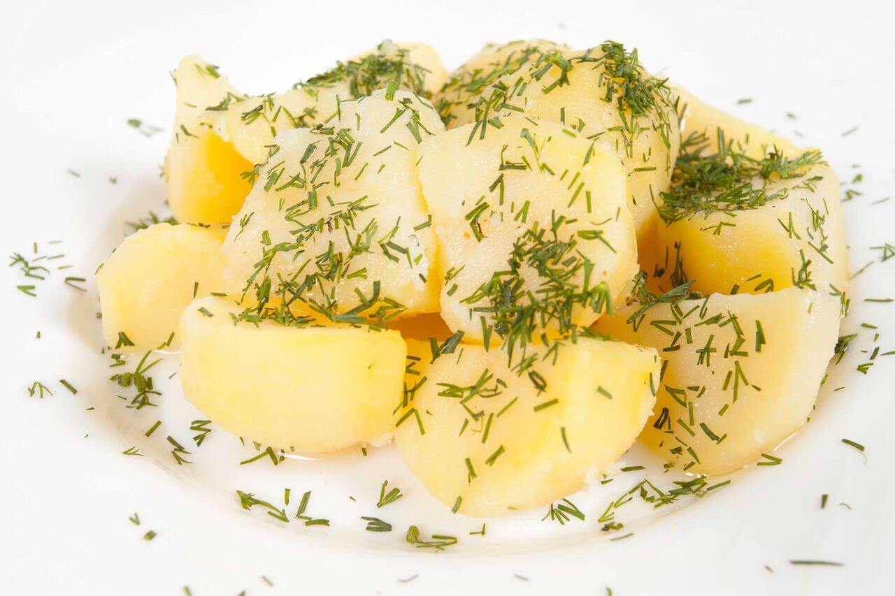 Картофель отварной