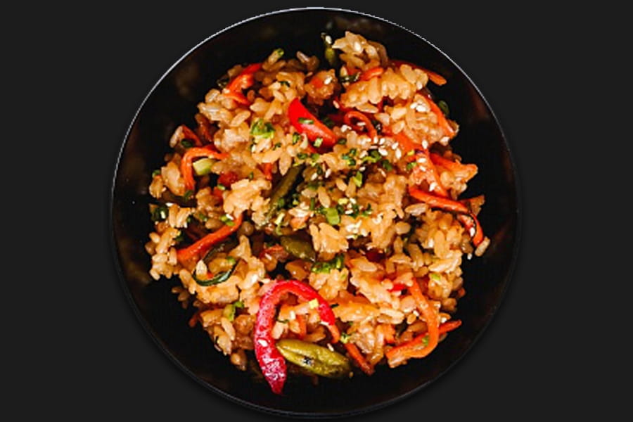 Рис с овощами