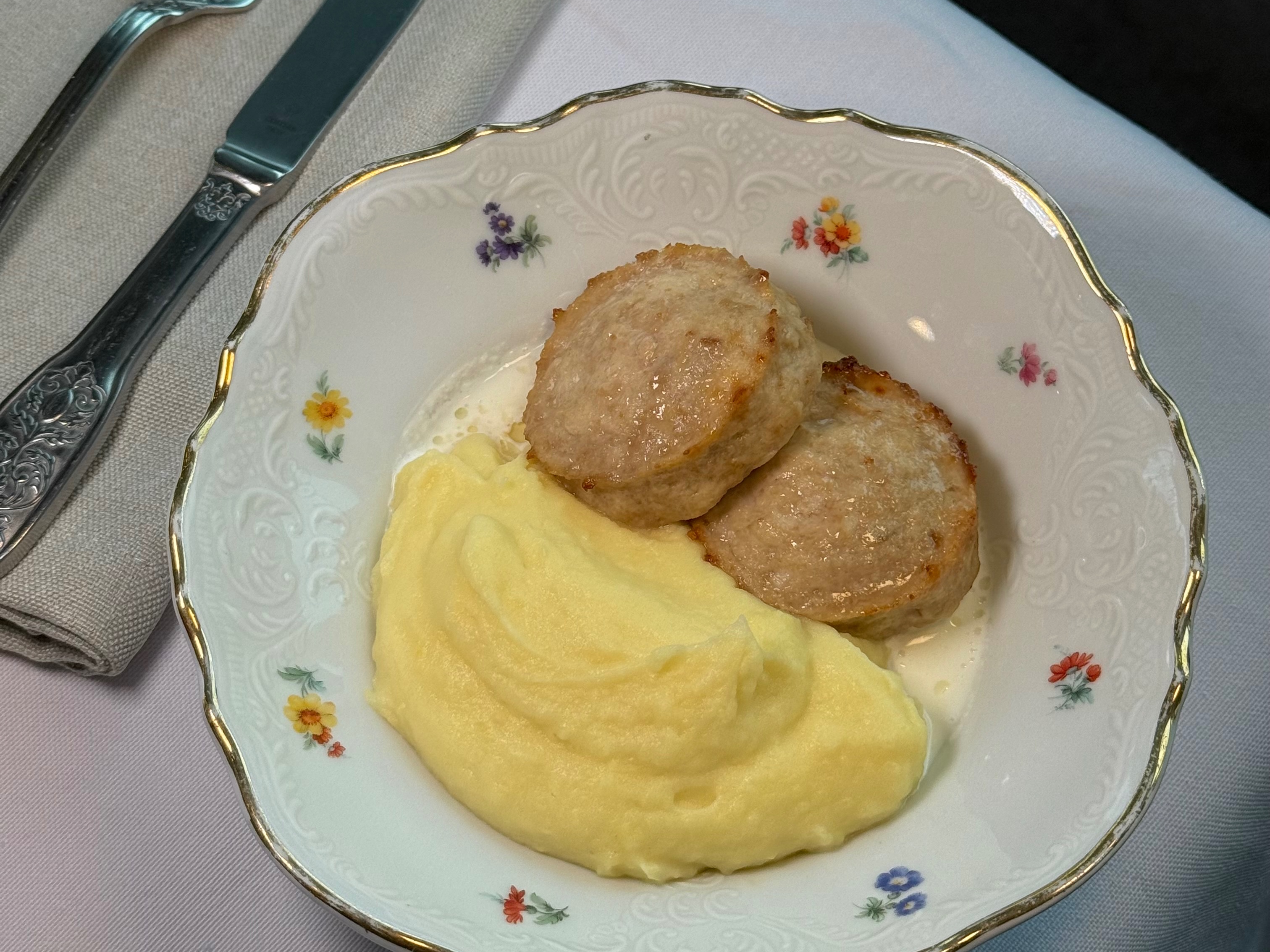 Котлеты из индейки с картофельным пюре