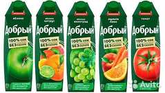Сок " Добрый" 1л в ассортименте