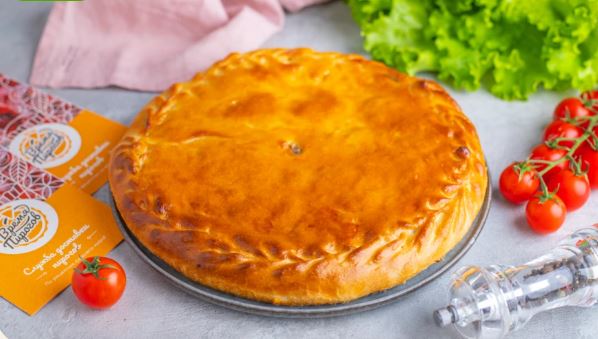 Осетинский с картофелем и грибами (постный)