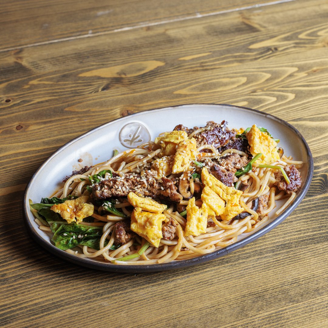 / Лапша с говядиной ким чи