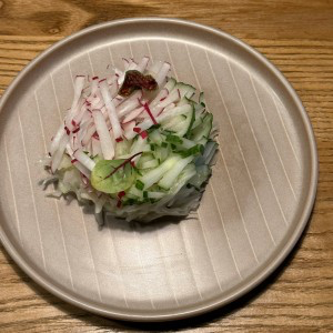 Салат со свежими овощами