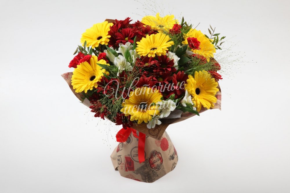 Монобукет «Солнечный»