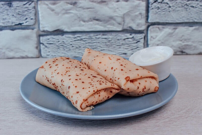 Блинчики с мясом